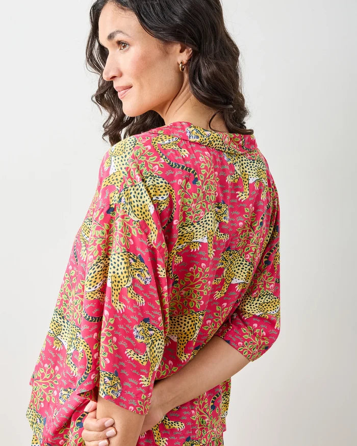 Eco Satin Wildest Dreams Set in Bagheera (Hot Pink)