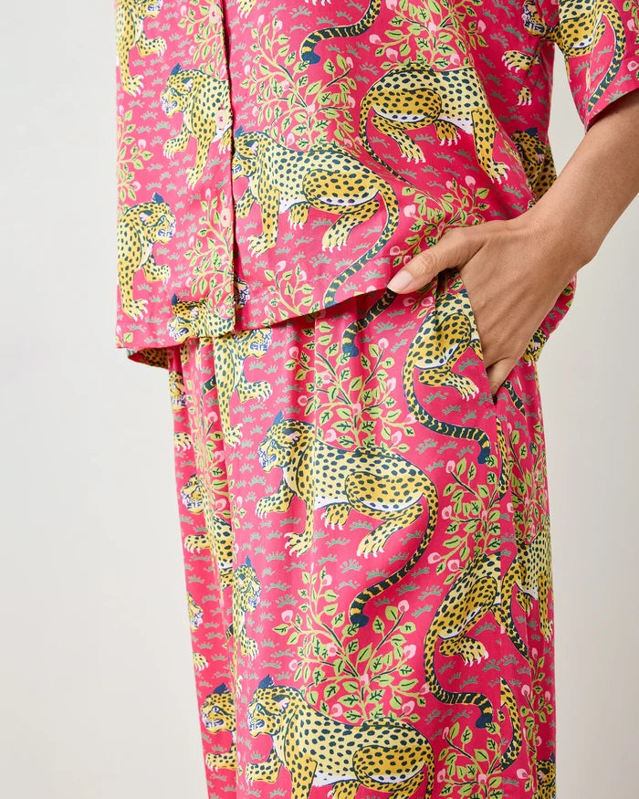 Eco Satin Wildest Dreams Set in Bagheera (Hot Pink)
