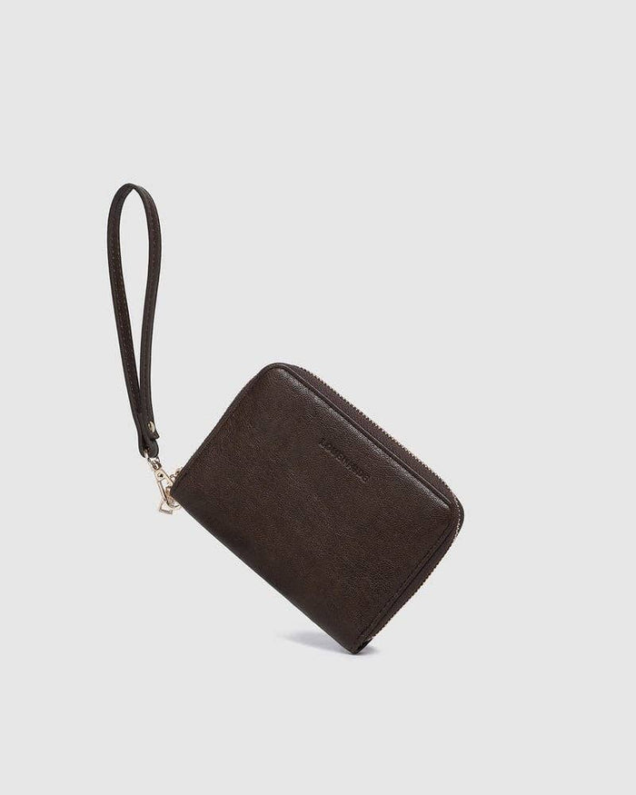 Eden Saddle Wallet in Saddle Chocolate