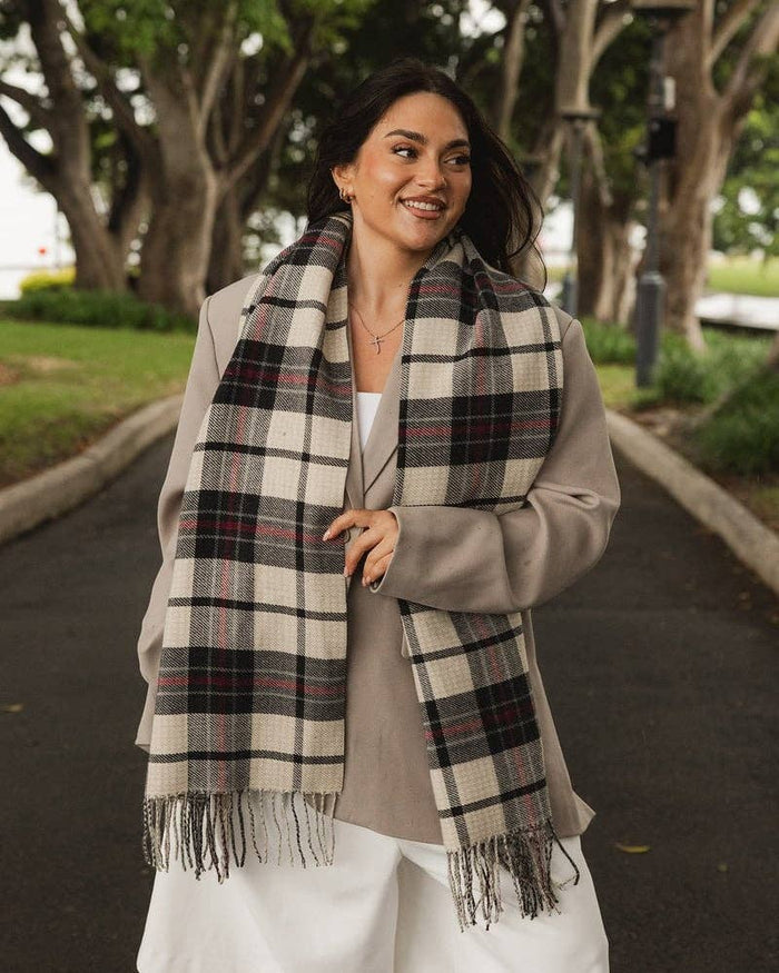 Essex Scarf in Charcoal