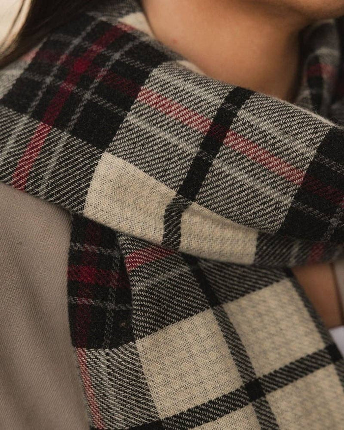 Essex Scarf in Charcoal