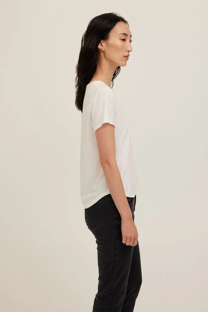 Flora U Neck Tee