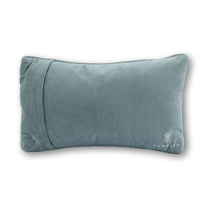 Fly Coach Needlepoint Pillow