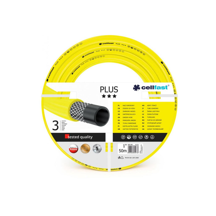 Garden Cellfast Plus 1 "50m hose free of lead, cadmium and barium