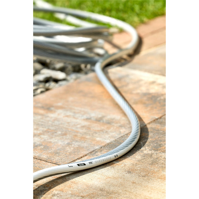 Garden Hose Cart + Vartco Silver 1/2" 30m Garden Hose by Agaplast