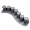 Garden palisade, lawn edge with invasion IPAL7 4.05m gray