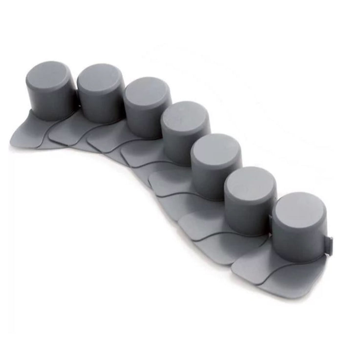Garden palisade, lawn edge with invasion IPAL7 4.05m gray
