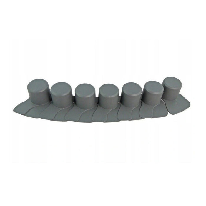Garden palisade, lawn edge with invasion IPAL7 4.05m gray