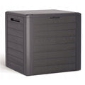Garden Storage Box Deck Chest Lockable UV Resistant Patio Balcony 140L