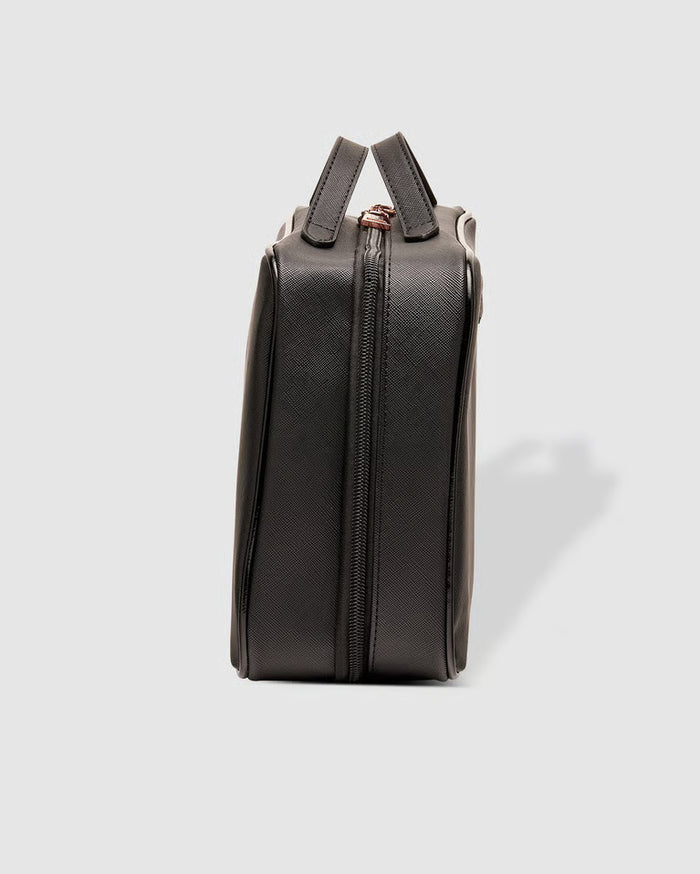 Georgia Toiletry Case in Ocean Black
