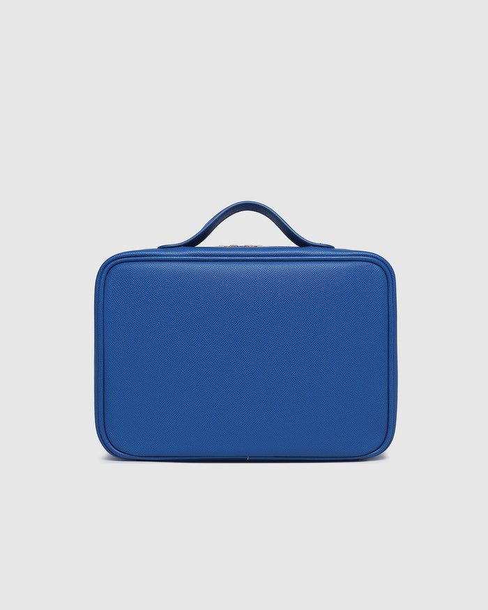 Georgia Toiletry Case in Ocean Blue