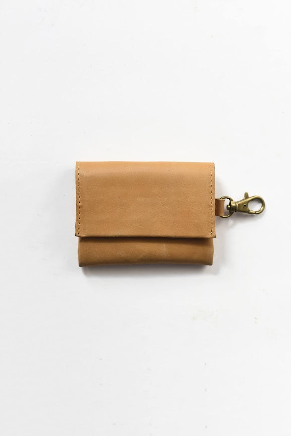 GR Mini Wallet Charm in Caramel