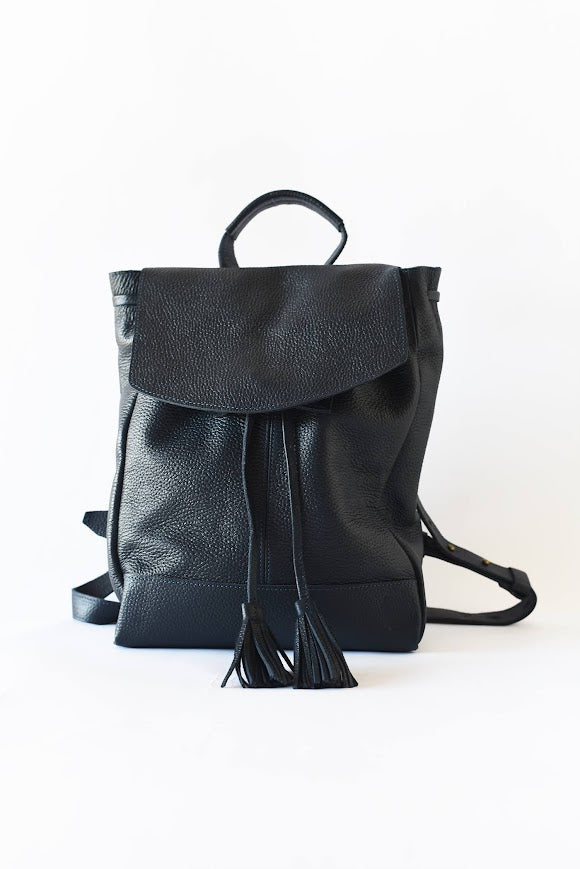 GR Tassel Backpack in Blue