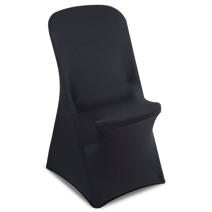 GreenBlue Black Catering Chair Cover, 88x50x45 cm, Spandex, GB373, 4 pieces