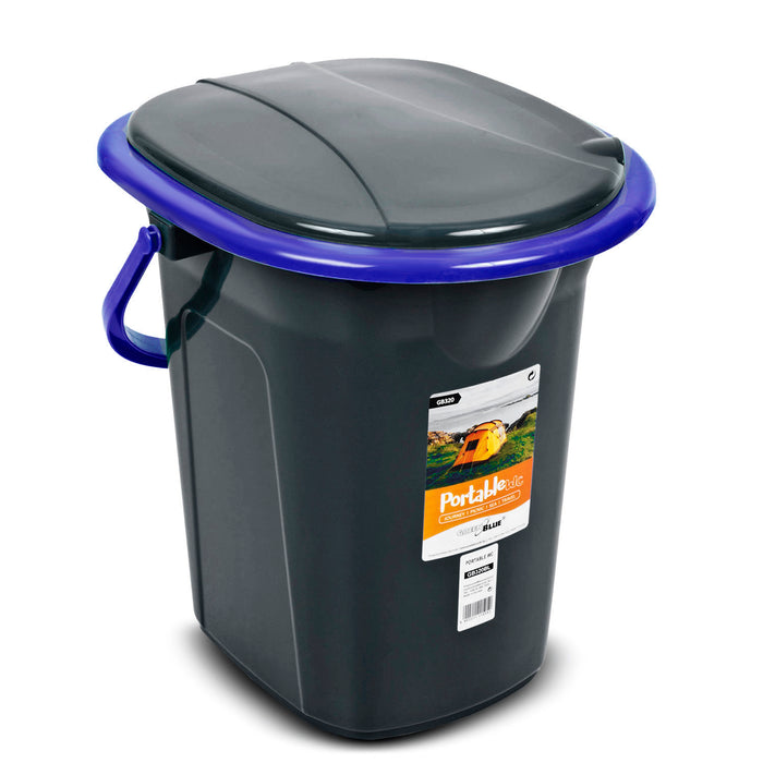 GreenBlue GB320BB Portable Travel Toilet Bucket 19L max. 120kg