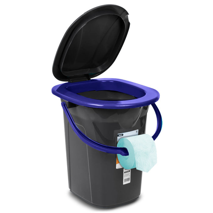 GreenBlue GB320BB Portable Travel Toilet Bucket 19L max. 120kg