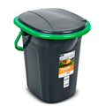 GreenBlue GB320BG Tourist Toilet Black and Green 19L Carrying Handle