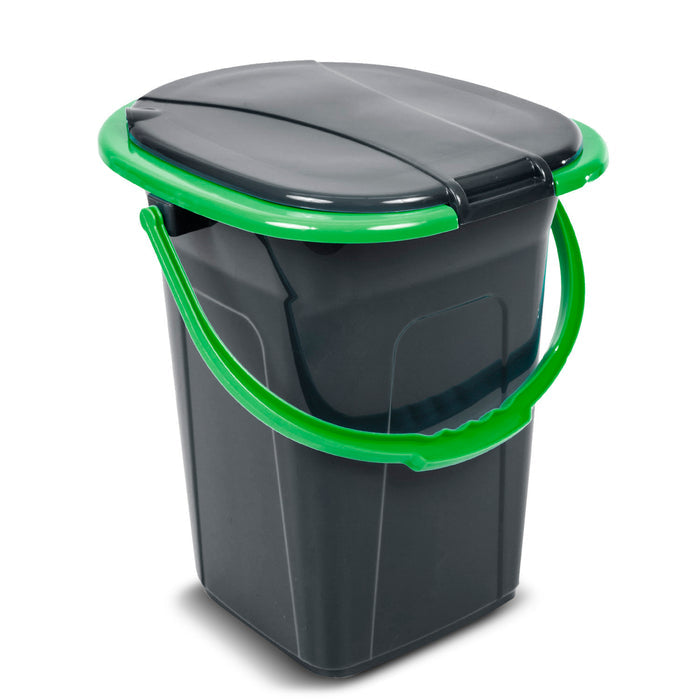 GreenBlue GB320BG Tourist Toilet Black and Green 19L Carrying Handle