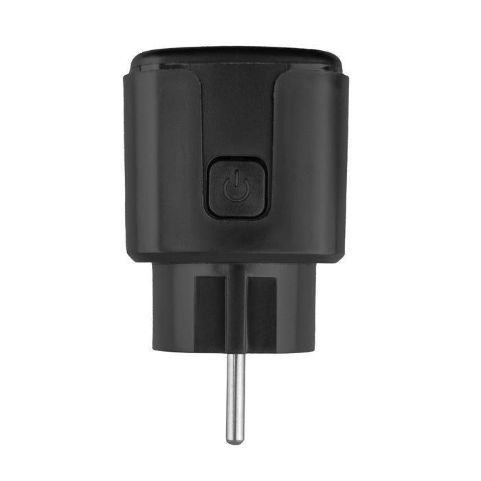 GreenBlue Remote-Controlled WiFi Outlet, Android/iOS/Alexa/Google Home, Timer, Wattmeter, Max 16A/3840W, GB735 B