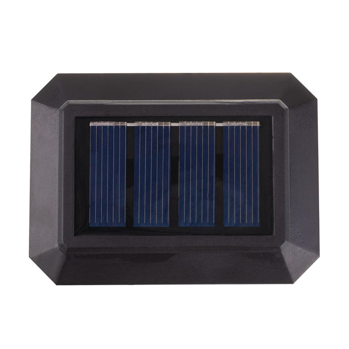 GreenBlue Solar LED Post Light, 60x40mm, Envelope-Shaped Canopy, 3200K, GB125 WW, 4 pieces
