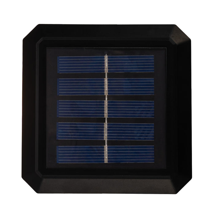 GreenBlue Solar LED Post Light, 80x80mm, Envelope-Shaped Canopy, 3200K, GB127 WW, 4 pieces
