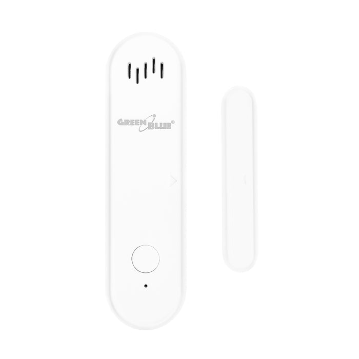 GreenBlue Wireless Reed Switch / WiFi Door/Window Sensor, Android/iOS, 3.0V DC, LR03x2, with Alarm, GB478