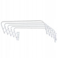 Harmonica-Style Clothes Drying Rack 60, for clothes and underwear, extendable, white, Model 103, Sepio