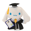 Hello Kitty Cinnamoroll Graduation plush 10in