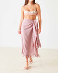 Hermosa Linen 3-Way Wrap in Paris Pink
