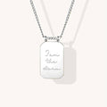 I Am The Storm Necklace in Silver