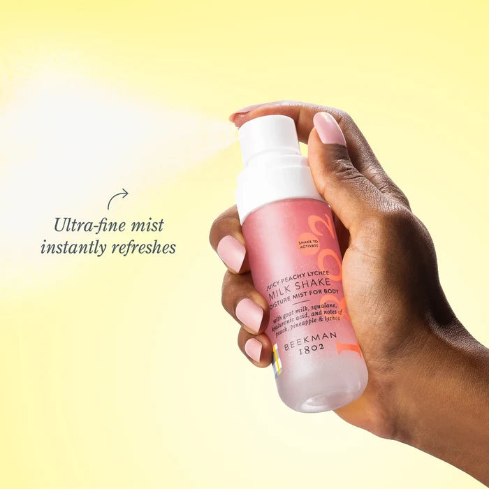Juicy Peachy Lychee Milk Shake Moisture Mist for Body by Beekman 1802