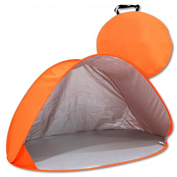 JUNIOR Pop Up Beach Tent Automatic Self Folding Waterproof Camping Sun Shade Wind Protection