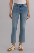 Kelsey High Rise Ankle Flare Jean in Achievement