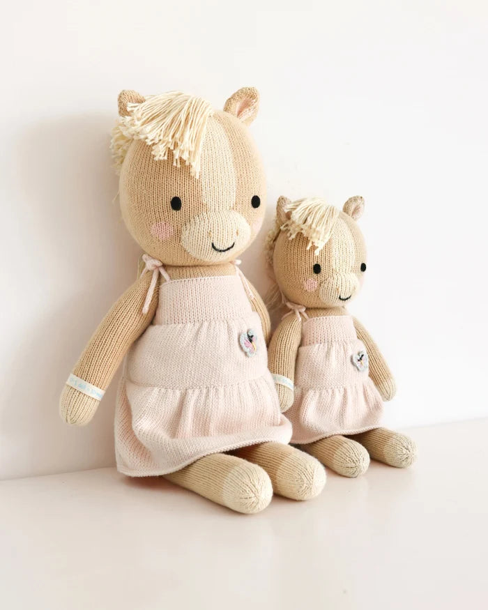 Kelsie the Pony Hand-Knit Plush