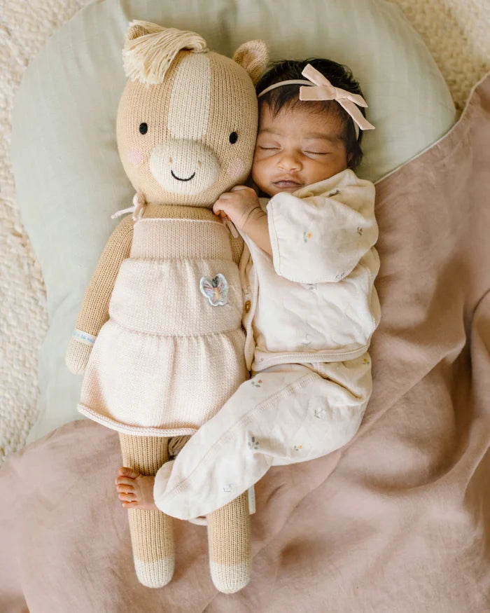 Kelsie the Pony Hand-Knit Plush