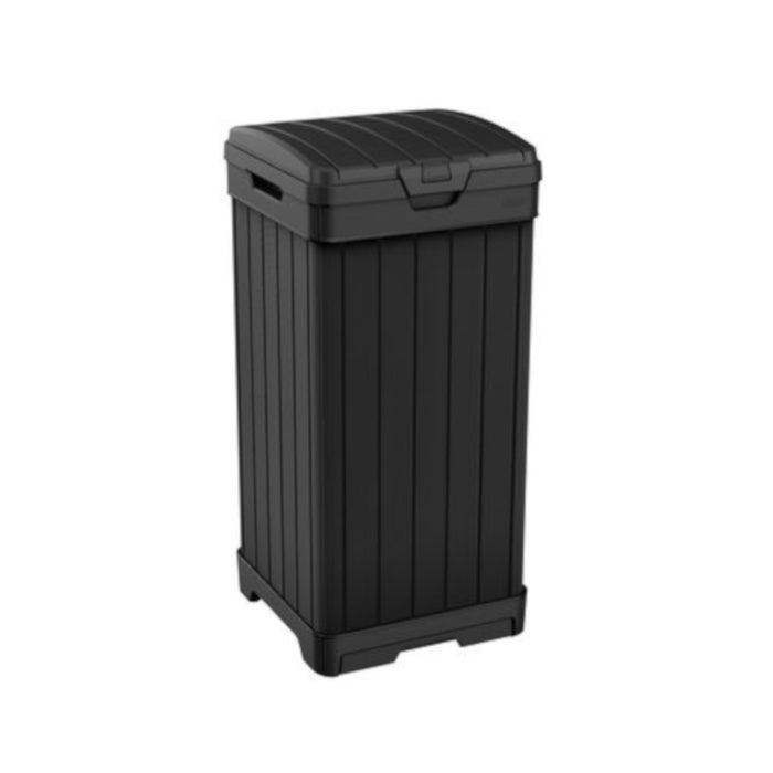 Keter 236997 Litter Bin Dustbin Waste Bin Garbage Trash Can Lid Weather UV Resistant 125L