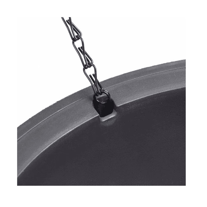 Keter Sphere Planter Hanging Pot, Anthracite, 4 pieces