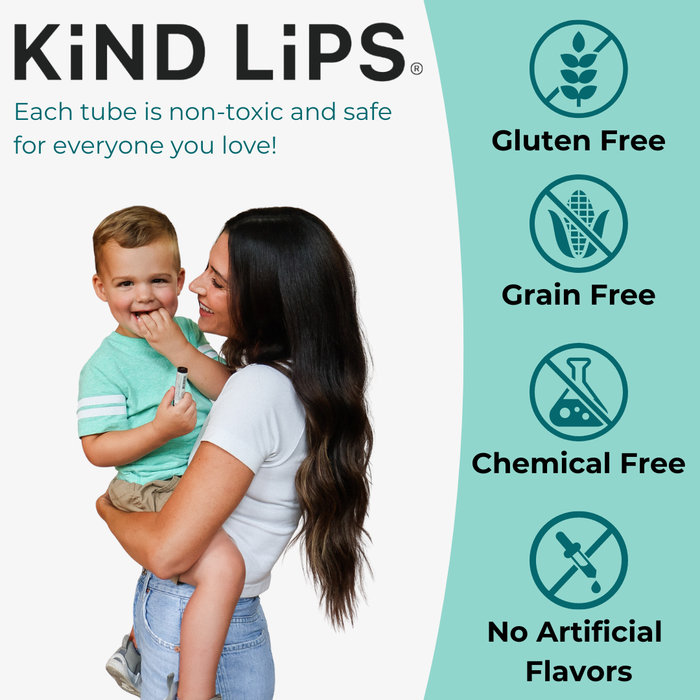 Kind Lips Organic Lip Balm in Vanilla Lemon