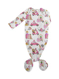Knotted Gown in Puppy Chic