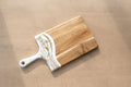 Large Acacia Cheese Board in Gold Quartz