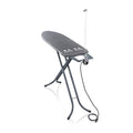 Leifheit Air Board M Black Plus Ironing Board, reflects heat and steam, height-adjustable, 72485