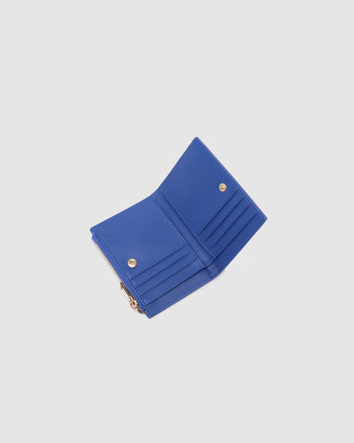 Lily Wallet in Ocean Blue