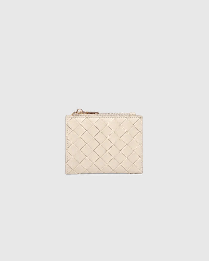 Lily Woven Wallet – Malt