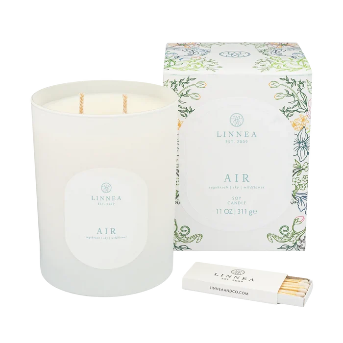 Linnea Air 2-wick Candle