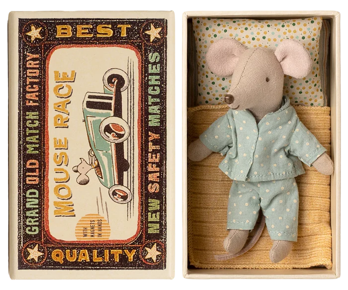 Little Brother Mouse in Matchbox