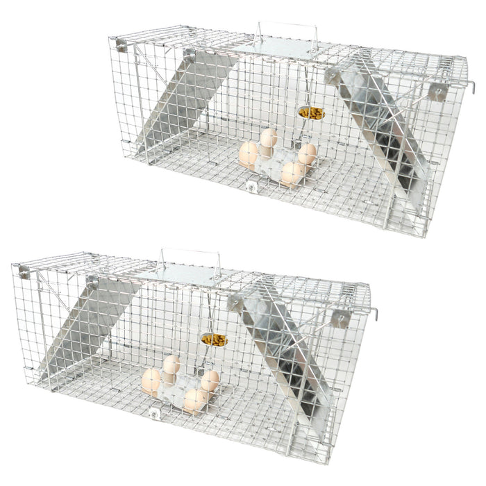 Live trap for martens, rats, mice, minks, and weasels, Viano P1, 2 pieces