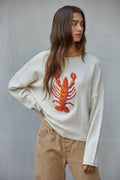 Lobster Jacquard Sweater