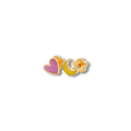 Love You to the Moon Tiny Stud Earrings
