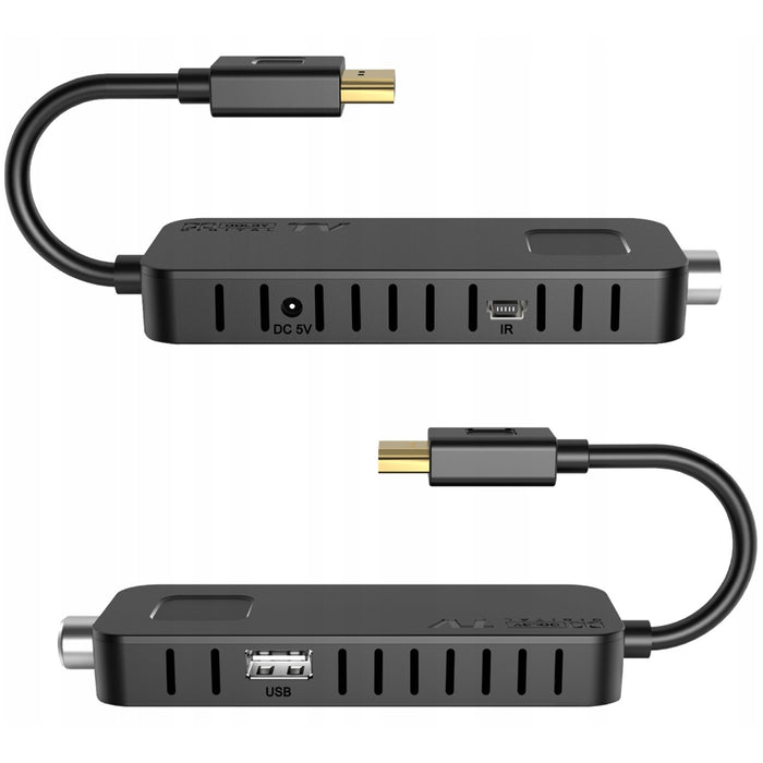 LTC DVB-T2 TV Stick, for terrestrial TV, Full HD 1080 quality, TIMESHIFT function, LXDVB213M