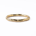 Lucille Round Bead Stretch Bracelet in Brass by Ink & Alloy